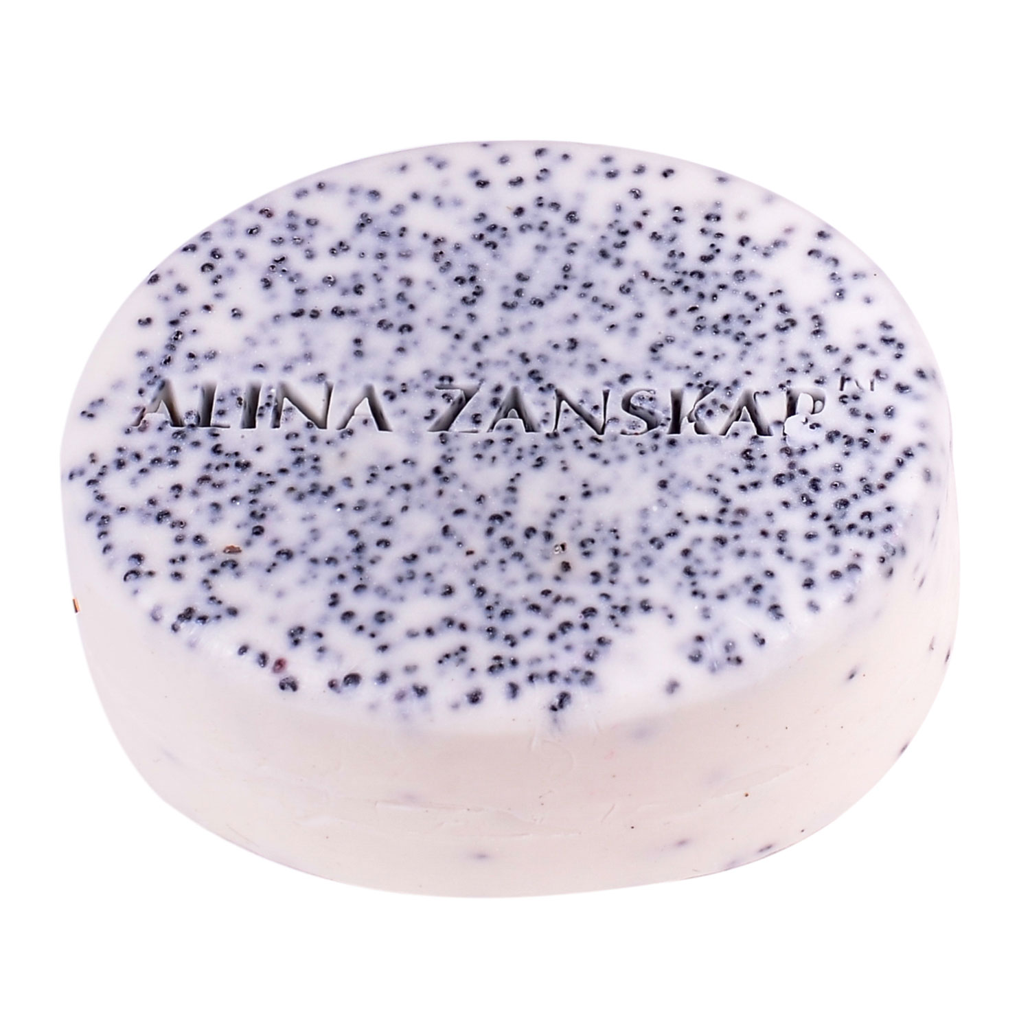 Омолаживающее мыло-скраб «Молочная ванна с маком» Alina Zanskar в интернет магазине косметики на официальном сайте